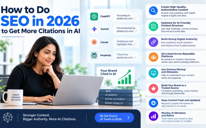 how to do seo in 2026 to get more citation in ai